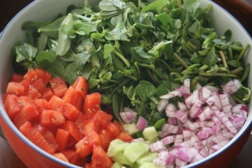 Domatesli Semizotu Yemeği Tarifi ve Malzemeleri