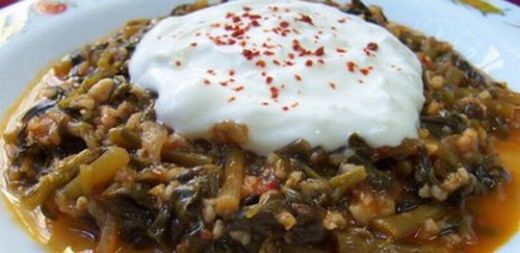 Kıymalı Semizotu Yemeği Tarifi ve Malzemeleri