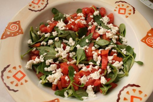 Peynirli Semizotu Salatası Tarifi ve Malzemeleri